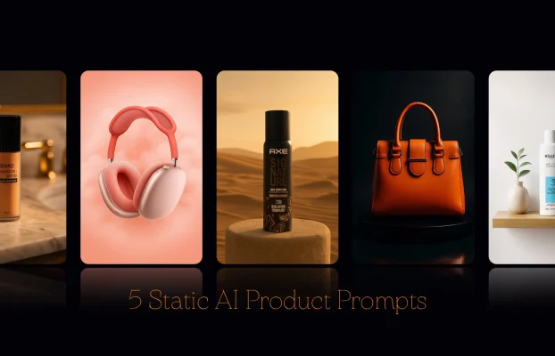 5 AI Product Photography Prompts for Stunning Consistency